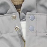 Majestic Boys 2 Button Back Pockets Youth Baseball Pants 8300 Gray L