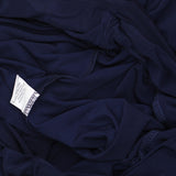 Ny Collection Womens Petite Cropped Pull On Pants with Sash Navy Blue PL