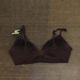 Maidenform Everyday Luxe Wireless T-Shirt Bra with Convertible Straps Brown 38B