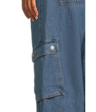 Levi's Womens Superlow Loose Snap Zip Fly Jeans 94417325 All Over Blue 29X32