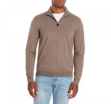 Private Label Men's Quarter Zip Merino Wool Sweater 100158358MN