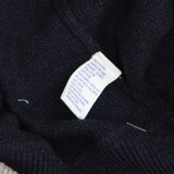 American Eagle Outfitters Mens Cotton Knit Pullover Sweater Navy Blue L