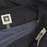 Anne Klein Womens Dressy Denim Back-Zip Skirt 10903569 Navy Blue 12