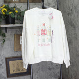 Vinyl Threads Womens Nutcracker Fleece Graphic Sweatshirt 94769758 Off White XL