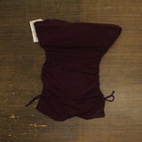 Becca Womens Standard Muse Bandeau Tankini Swim Top 733557 Aubergine Purple S