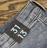 Silver Jeans Co. Be Easy High Rise Long Denim Shorts Jorts Vista Blue 31