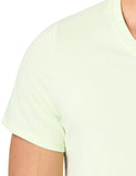 Calvin Klein Womens Plus Active Crewneck T-Shirt PF4X2302 Iced Lime Green 1X