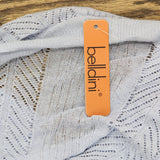 Belldini Womens Plus Size Lightweight Cardigan Sweater AS230224X Blue Haze 3X