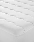 Charter Club Continuous Protection Waterproof Mattress Pad LiquiDry White Queen