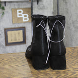 A New Day Womens Celaena Boots Mesh Block Heel 94568460 Black 9M