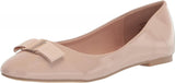 Journee Collection Womens Kim Patent Slip On Ballet Flats Nude Brown 7.5M