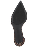 INC International Concepts Dress Sandals Stiletto Heels Leopard Brown 7.5M