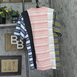 Dickies Womens Remanufactured Baggy Pocket Utility Tee Pink Multi 5 XL