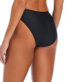 Bar III Womens Resort High-Leg Hipster Swim Bottom MBRS25562 Black M