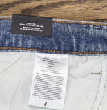 Silver Jeans Co. Be Easy High Rise Long Denim Shorts Jorts Vista Blue 31