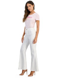 Guess Eco Amanda Extra Flare Seamed Jeans W5GA1QD5N71 Calipso White 30x31