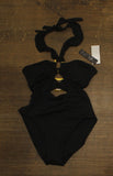Soluna Womens Buckle-up Convertible One-Piece Swimsuit 2681352 Black M