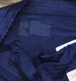 Warner's No Pinching No Problems Dig-Free Comfort Waist Panty 5609J Navy Blue L