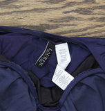 Lauren Ralph Lauren Over-The-Shoulder One Piece Swimsuit Dark Navy Blue 10