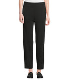 Eileen Fisher Womens Garment Dyed French Terry Slouch Ankle Pant Washed Black XL
