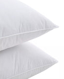 Unikome Medium Firm Goose Down Feather Pillow UN-DP15021-K White King