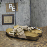 Universal Thread Womens Devin Two Band Footbed Sandals 89254785 Taupe Brown 9.5M