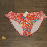 Cat & Jack Girls Ruffle Bikini Swim Bottom 1667074a55955c Red Multi 2XL