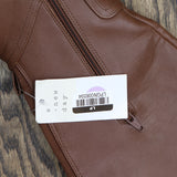 A New Day Sienna Wide Calf Tall Dress Boots with Memory Foam Insole Brown 6.5-WC