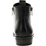 David Tate Womens Leather Cubana Bootie CUBANA-001 Black 9N