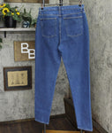 American Apparel Womens High-Waist Jeans Medium Wash Blue 32x32