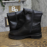 Style & Co. Womens Terryy Round Toe Faux Leather Tall Riding Boots Black 6M