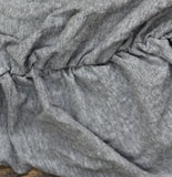 Motherhood Maternity Neck Adding a Little Love Graphic Maternity T-Shirt Gray S