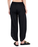 Raviya Womens Front-Slit Cover Up Pants 75367 Black XL