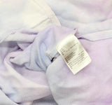 Style & Co French Terry Crewneck Pullover Sweatshirt Cool Dye Purple / Multi PXL