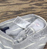 Tommy Hilfiger Girls Toddler Striped Ribbed Flare Leg Pants Gray Stripe 3T