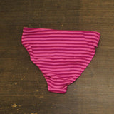 Michael Michael Kors Womens High-Rise Bikini Bottom MM56195 Wild Berry Purple M