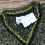 Arizona Jean Company Vintage Kids Boys Youth Knit Acrylic Dress Sweater Vest