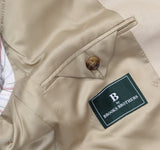 B By Brooks Brothers Big Boys Classic Fit Linen Suit Jacket Coat Khaki Brown 18R