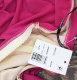 Magicsuit Solid Cowl Neck Underwire Tankini Swim Top 6006076 Ruby Pink 10