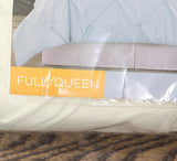 Truly Soft Pleated Duvet Set 3-Piece 72236640034 Ivory  Off White Full/Queen