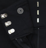 Avenue Pull-On Super Stretch Straight-Leg Trouser Pants 203922 Black 18W Tall