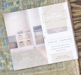 Mohawk Accent Rug Skid Resistant Runner Blue Brown Multi 19.5 x 32