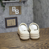 Clarks Drift Twist Slide Wedge Sandals 26181604 Cream Brown 7W