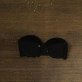 Simone Perele Womens Caresse Strapless Underwire Bandeau Bra 12A300 Black 32E