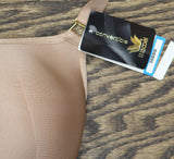 Wacoal Womens Simply Done Seamless Wire Free T-Shirt Bra Beige Brown 38DDD