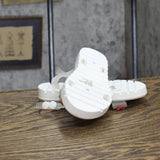 Bebe Toddler Cherry Cute and Comfortable Summer Sandals White 11T / 12T