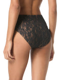 Michael Michael Kors Womens Lace High Waist Swim Bikini Bottom Black / Brown M