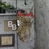 DKNY Womens One-Piece Starburst Swimsuit DIMMS064 Jaquard Brown Multi XL