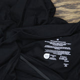 State Of Day Womens 2-Pc. Fluid-Knit Pajama Cardigan Pants 100189719MS Black XS