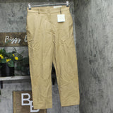 Calvin Klein Cotton Stretch Straight Leg Fit Chino Pants Tigers Eye Brown 8